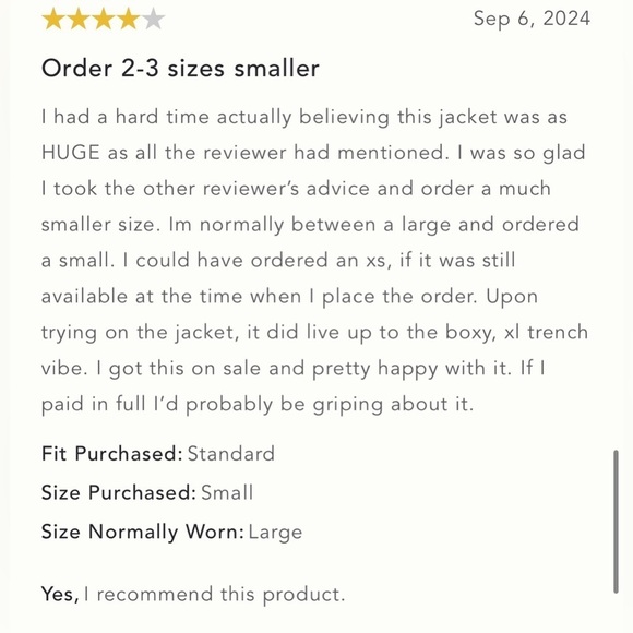 ❤️HP❤️ NWT Size XS (P2P 23.5) Anthropologie oversized Trench Coat (Color: TAUPE) - Picture 11 of 16